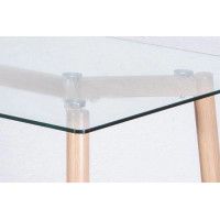 Стол AksHome GERDA, 120*70*75, стекло/металл купить в Минске